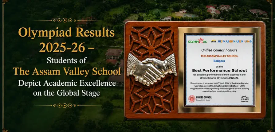 Olympiad Results 2025-26 - Students of The Assam Valley School Depict Academic Excellence on the Global Stage