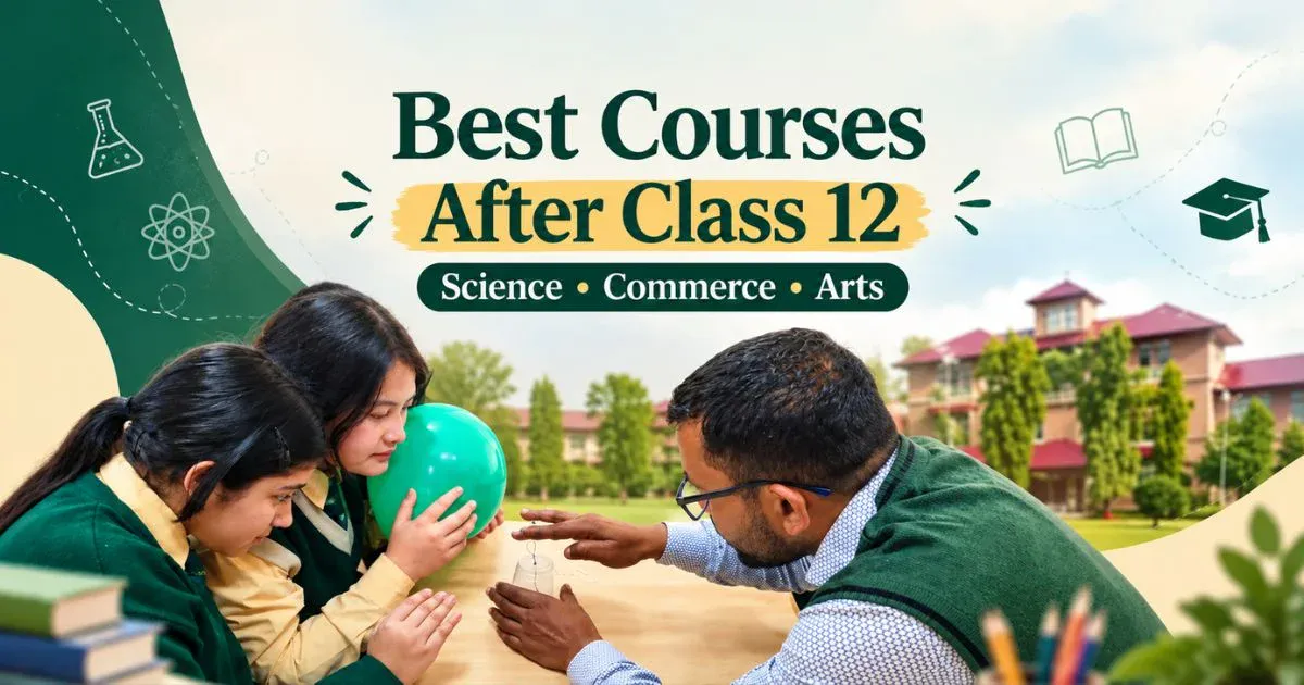 Best Courses After Class 12 Science Commerce and Arts